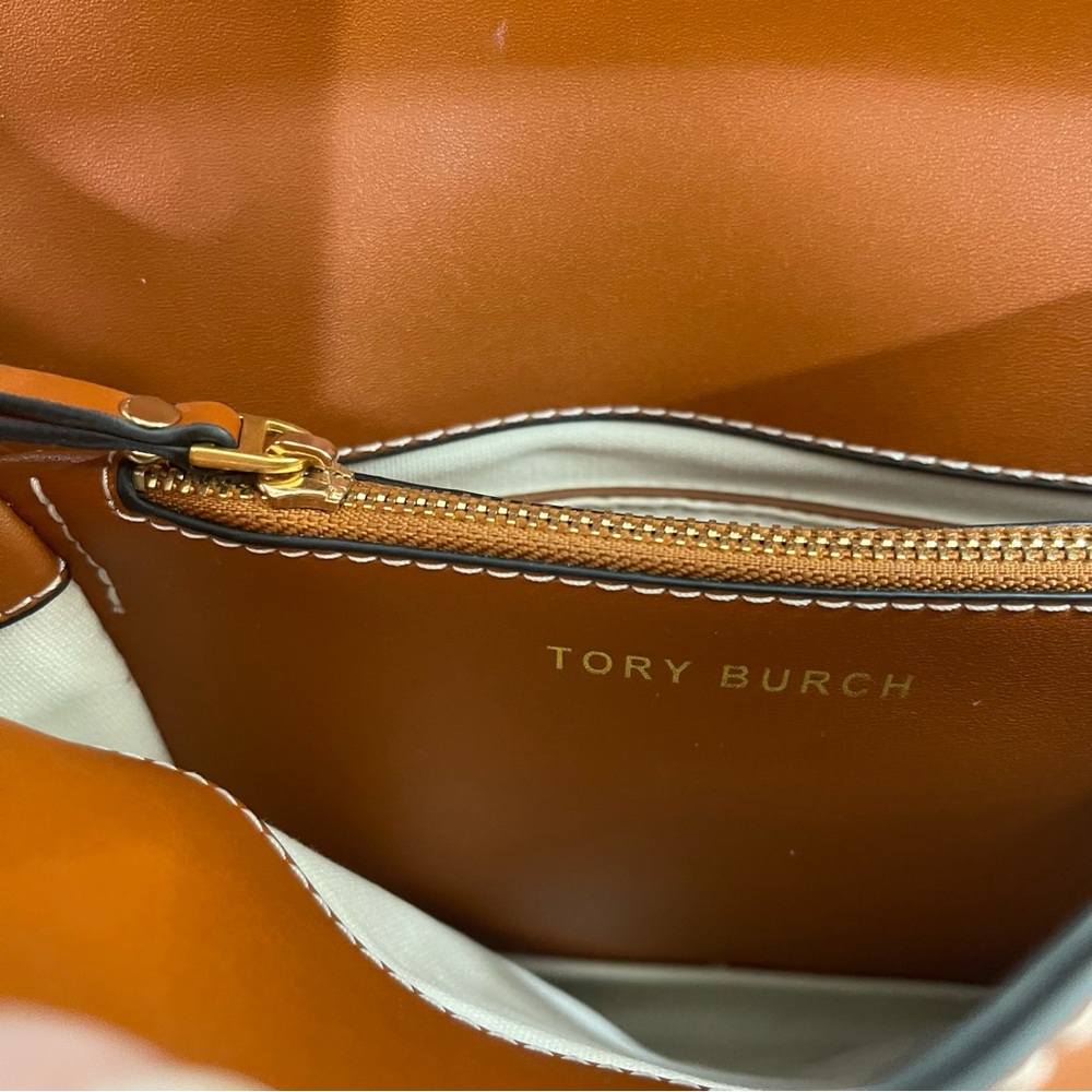 Tory Burch Leather Miller Crossbody Bag - Picture 8 of 16